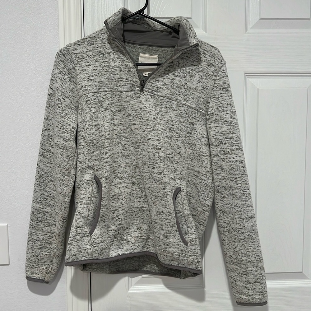 Women’s Grey Heathered Quarter Zip